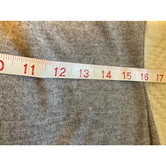 Jonathan Martin Gray Feather Print Dress - Size 6 - Picture 5 of 6